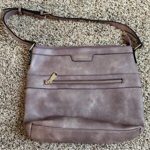 Mauve Crossbody Bag by Choliss